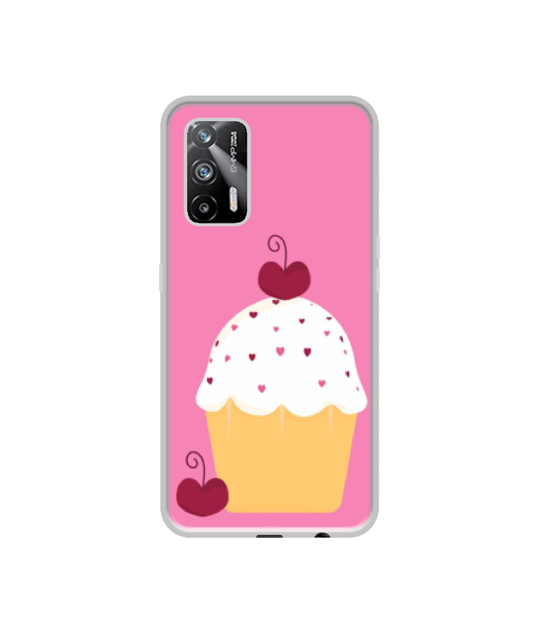 Amazon Brand - Solimo Designer Ice Cream UV Printed Soft Back Case Mobile Cover for Realme X7 Max 5G / Realme GT 5G