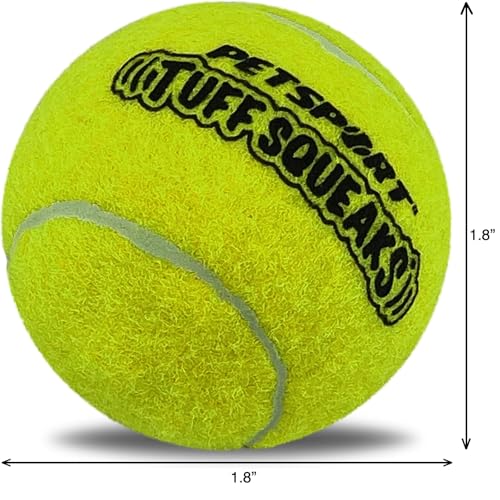 Pelotas de tenis para perros PetSport, pack de 12 miniatura 6