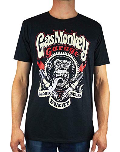 Gas Monkey Garage \"Blut, Schweiß und Bier Zündkerzen Herren T-Shirt