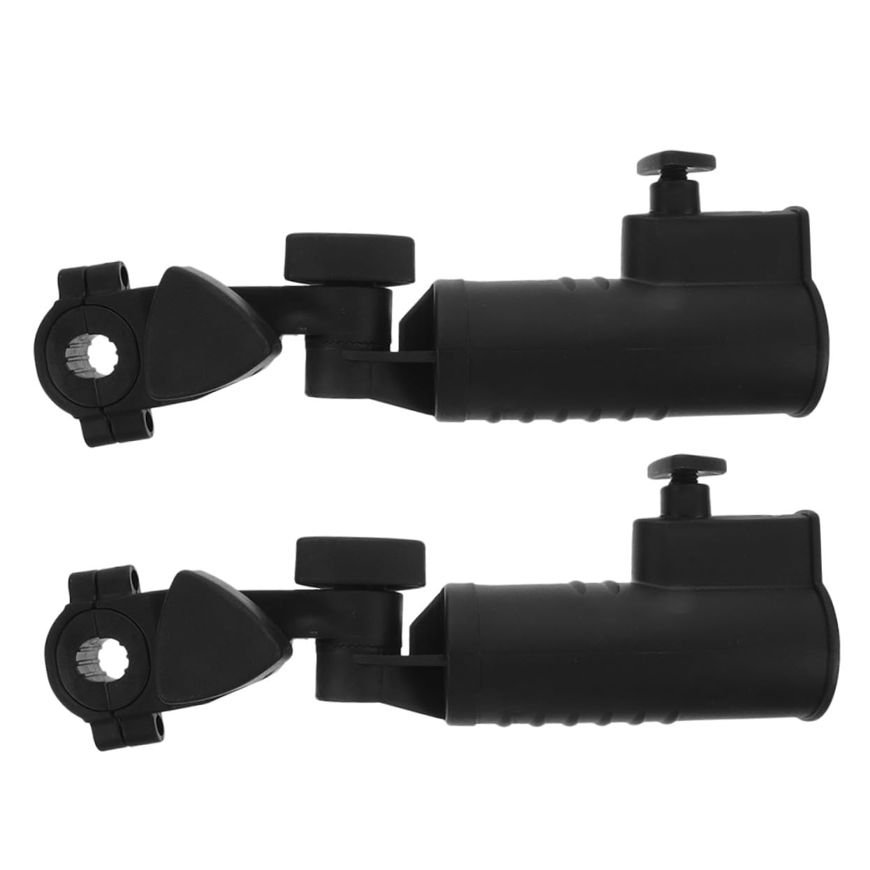 VANZACK 2 Piezas Soporte Paraguas para Carrito de Golf Diseño Ajustable Soporte Estable para Carritos de Golf Scooters de Movilidad y Actividades al Aire