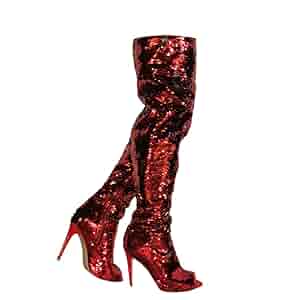 Sequin Tulle Thigh High Boots スパンコールサイハイブーツ s-l500.jpg