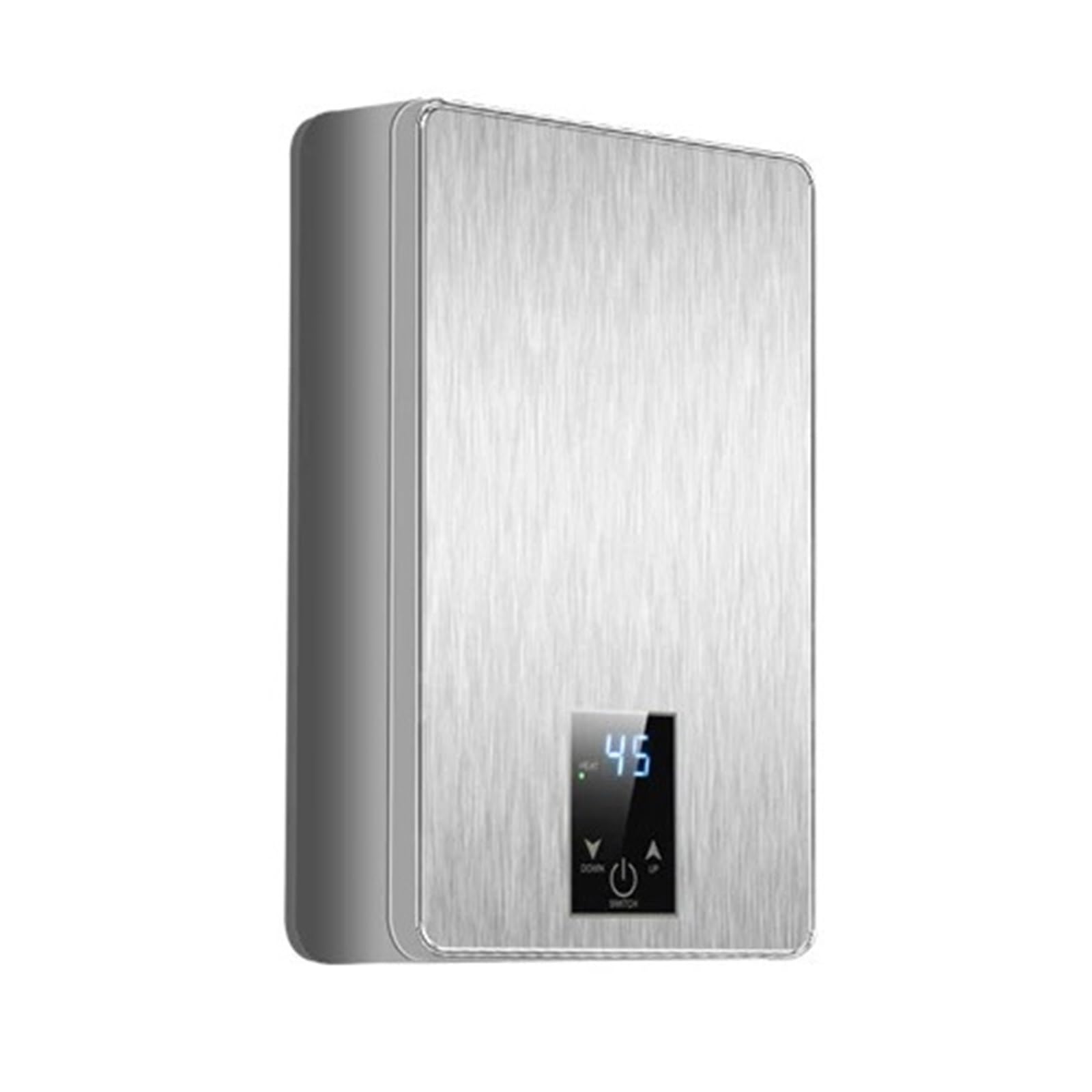 Scaldabagno Elettrico Istantaneo Doccia Rubinetto Del Bagno Riscaldatore Di Acqua Calda 6000W Display Digitale For Hotel Cottage Campagna Veloce E Comodo