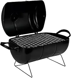 Churrasqueira a bafo mini Portátil - Casa- Camping - Pesca,44X27X34cm