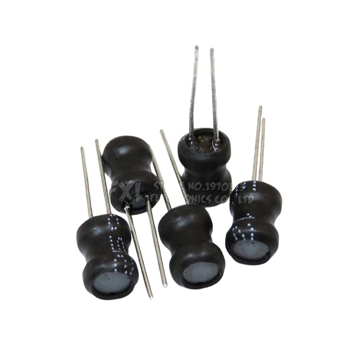 100pcs Unshielded Wirewound DIP Power Inductor 0810(8 * 10mm) 2.2uH 3.3uH 4.7uH 10uH 22uH 33uH 47uH 68uH 100uH I-Shaped Inductance