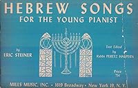 Hebrew Songs for the Young Pianist B000I1LM4Y Book Cover
