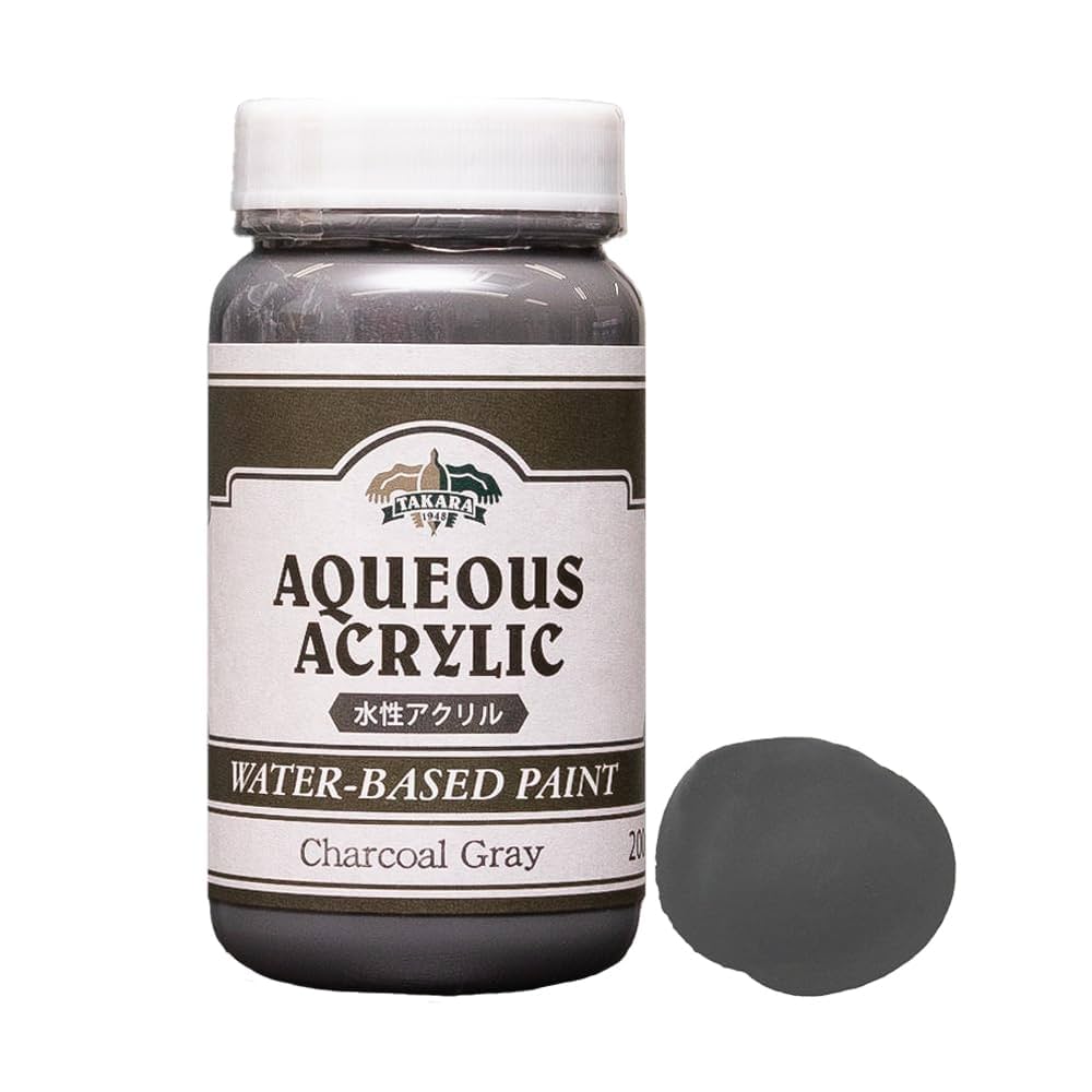タカラ水性塗料マッドブラック2Kg ミドルダークフレンチグレー3Kg タカラ水性塗料マッドブラック2Kg ミドルダークフレンチグレー