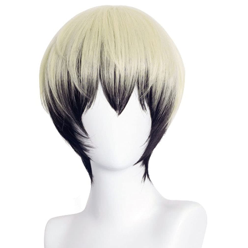 Amazon.co.jp: LAOBAO コスプレ ウィッグ 禪院直哉 かつら カツラ 耐熱