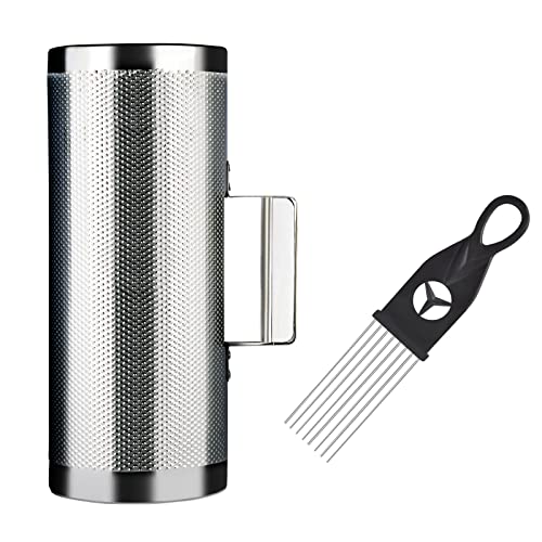 EASTROCK Stainless Steel Guiro Shaker 12 5 Percussion Instrument Guiro Musical Instruments Tool with Scraper for Live Performance