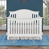 Evolur Fairbanks 5-in-1 Convertible Crib in Winter White