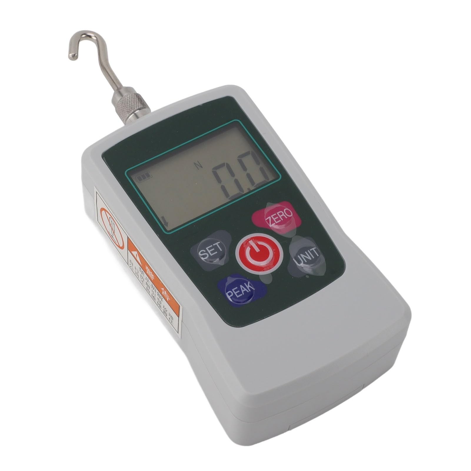 Digitale Kraftanzeige Hohe Genauigkeit 30-300N Push Pull Force Tester mit Integriertem Sensor Vielseitiger Messung für Labor- und Arbeitsstelle