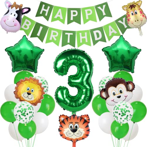 Decoração de aniversário selva 3 anos decoração de aniversário selva decoração aniversário infantil 3 anos safari animal feliz aniversário decoração 3º aniversário criança Wild One Safari Banner