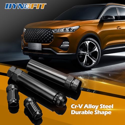 Image of DYNOFIT 6 Spline Tuner Lug Nuts Key for Wrench with 3 /4 inch (19mm) and 13 /16 inch(21mm) Hex, Aftermarket Spline Lug Nut Socket Replacement Tool for 1 /2 inch 12x1.5 12x1.25 Wheel Nuts