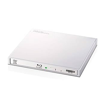 Logitec ポータブルブルーレイドライブ LBD-PWA6U3LWH Amazon.co.jp: Logitech LBD-PWA6U3LWH External Blu-ray Drive