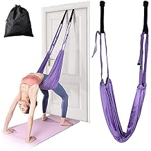 Waist Back Leg Stretch Strap/Yoga Fitness Band, Leg Stretching Assist Trainer, Yoga Stretcher, Back Bend Split Inversion Strap for Fitness, Dance, Ballet, Gymnastics