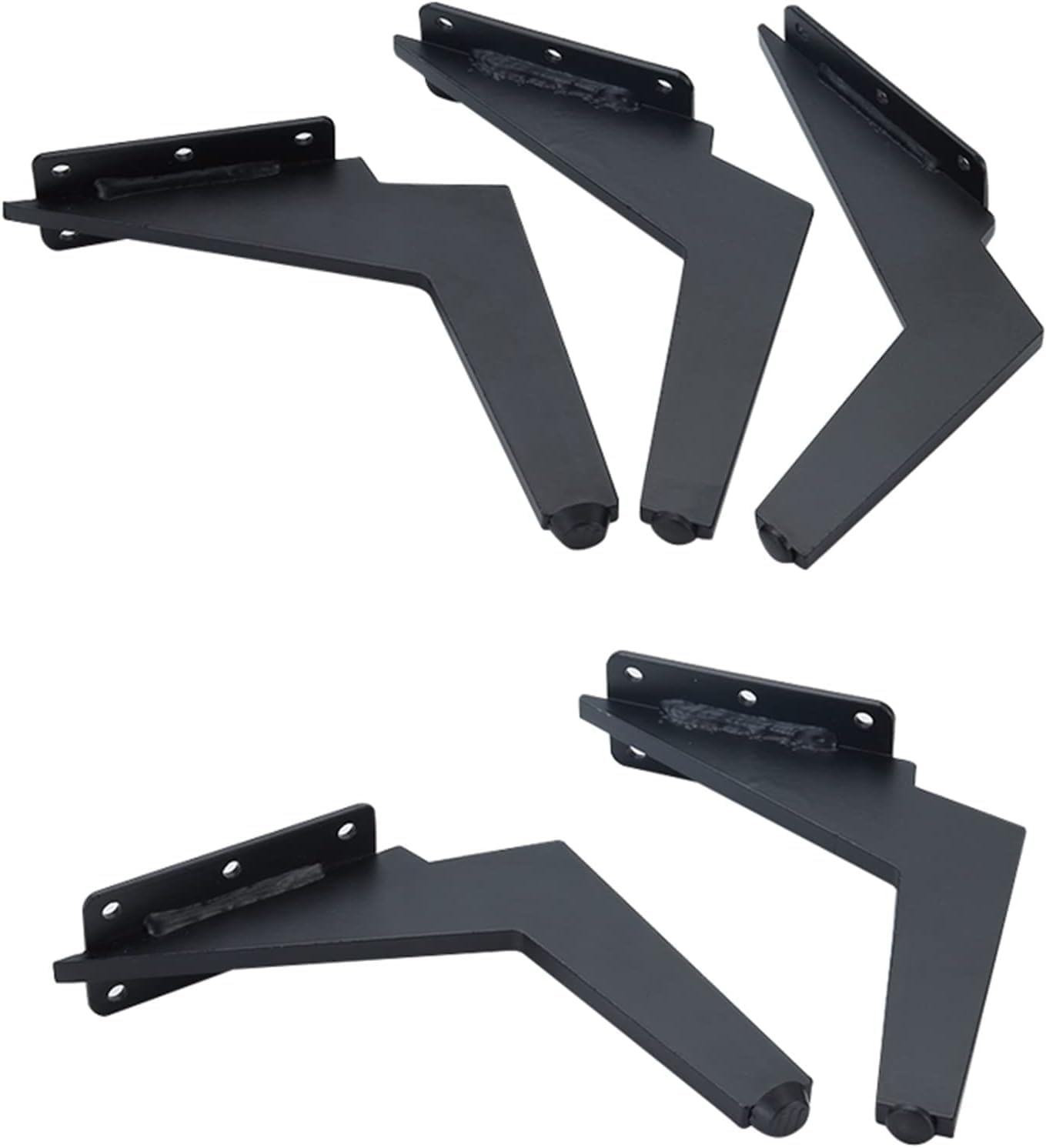 Nogi do stołu Hairpin, wytrzymałe metalowe nogi do mebli, nogi do stolika kawowego, metalowe nogi do stolika kawowego do projektów domowych(19.5cm(7. 67in))
