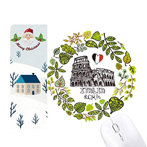 Tapis de souris Colisée de Rome illustration artistique haut de gamme