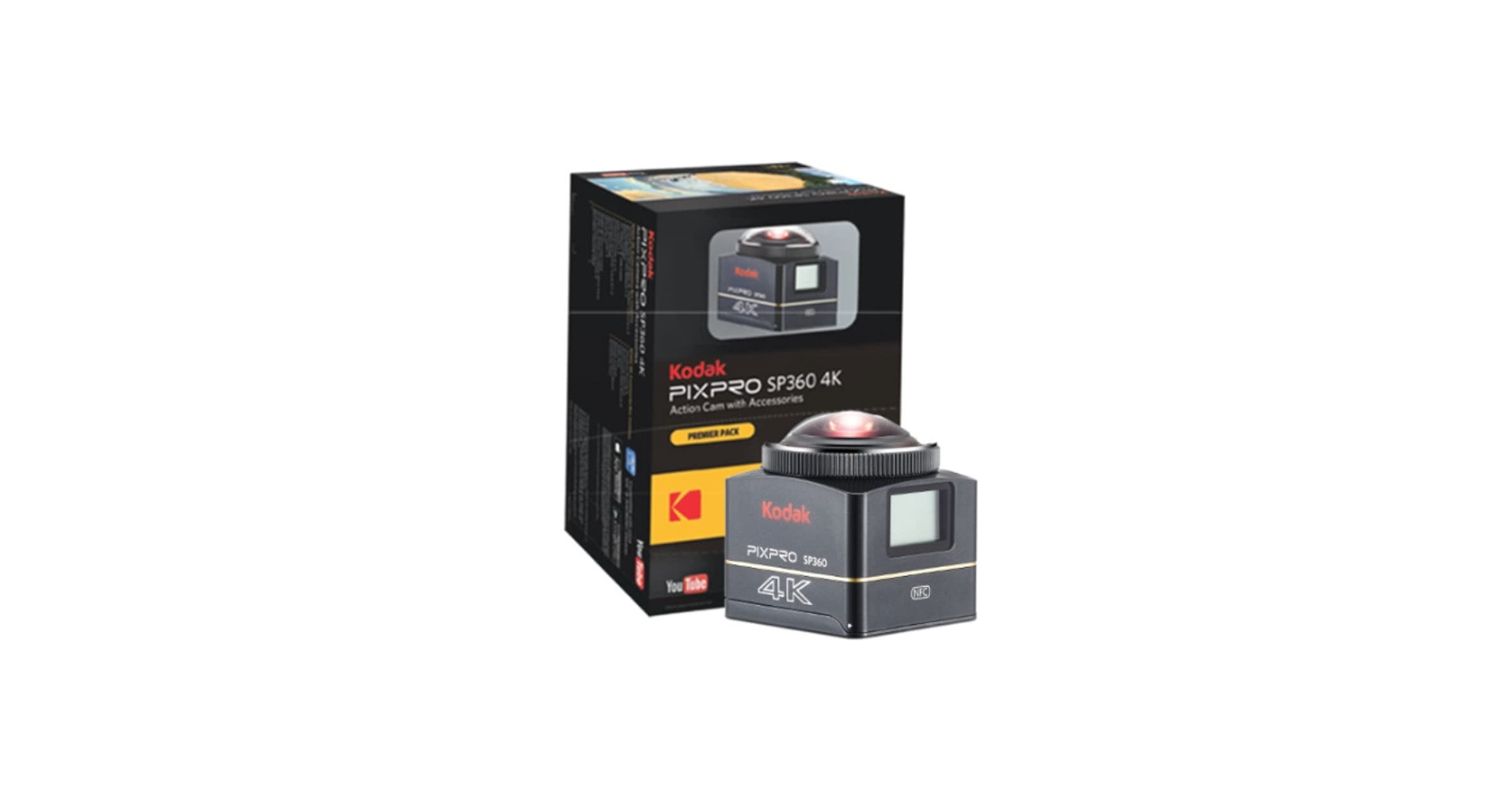 Amazon.com: Kodak PIXPRO SP360 4K Premier Pack VR Camera