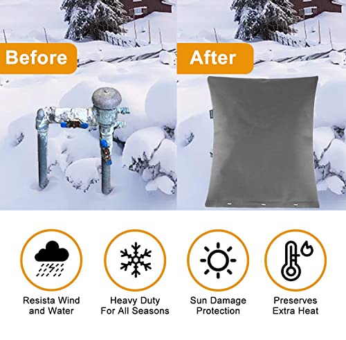 Backflow Preventer Insulation Cover - For Winter Freeze Protection, Well Head Cover, Water Well Pump Covers And Sprinkler Valve Cover Insulated #TOP4