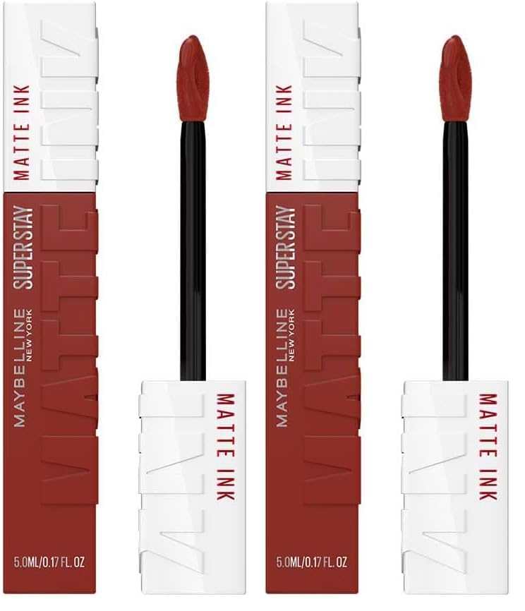 Maybelline New York Super Stay Matte Ink Likit Mat Ruj - 510 Charmer (2 paketi)