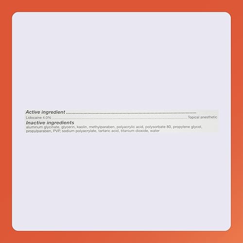 Miniatura 4 de Rugby - Parche para aliviar el dolor de lidocaína de máxima resistencia, 4% de lidocaína, anestésico tópico, sin perfume, 30 parches (1 unidad)