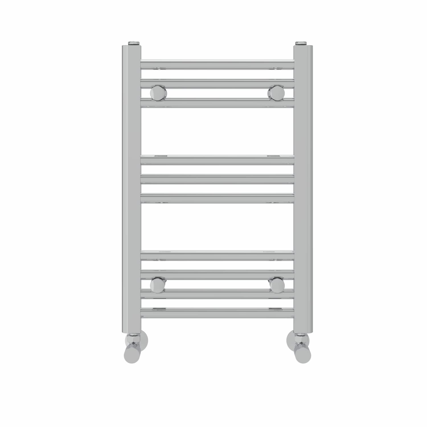 NRG Heated Towel Rail Chrome Bathroom Straight Ladder Radiator Rad 600×400mm