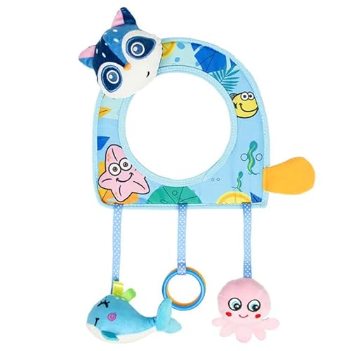 Bambebe Espejo Bebe Juguete 6-12 Meses, Espejo Montessori Juguetes para Bebé 0-6 Meses Recién Nacidos Niñas Niños, Juego de Regalo para Colgar Juguetes para bebé Cover