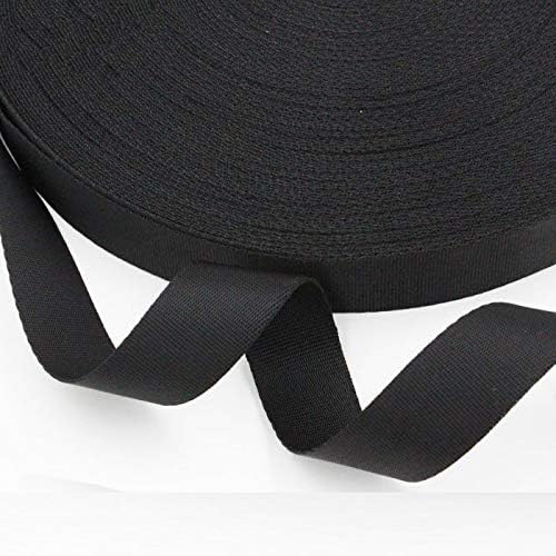 Miniatura 6 de Correa plana de nailon 1 rollo de 10 yardas y 1.25 pulgadas de ancho para hacer correa de equipaje, correas para perros, sillas de césped, hamacas,