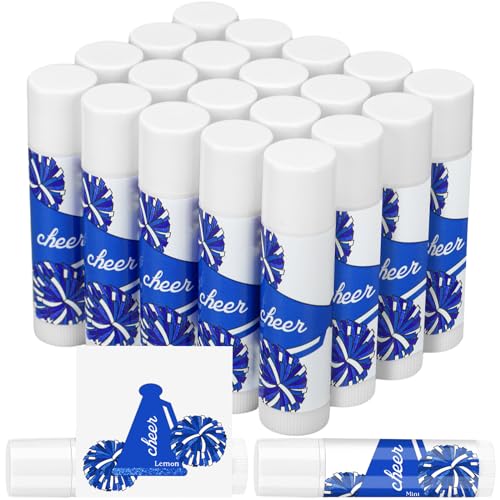 24 Pcs Cheer Lip Balm Bulk Pack