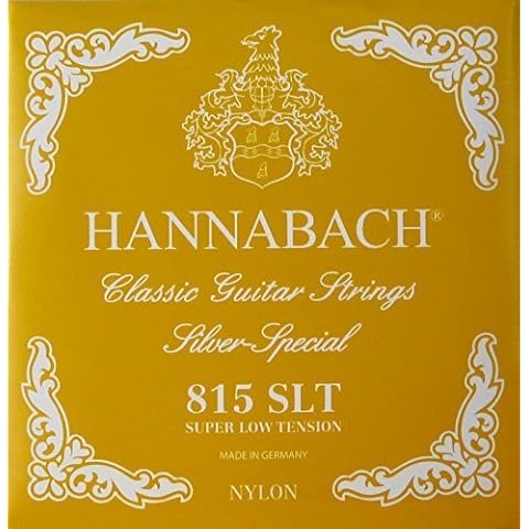 Hannabach Classical Guitar Super Low Tension Nylon/Silver, 815-SLT Cover