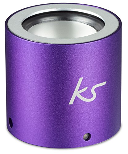 KitSound Button - Altavoz universal (recargable, portátil, con clavija de 3.5 mm)