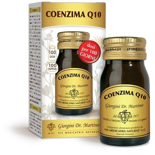 Dr Giorgini COENZIMA Q10 pastiglie - 30 g (integratore di coenzima Q10, dosi per 100 giorni)