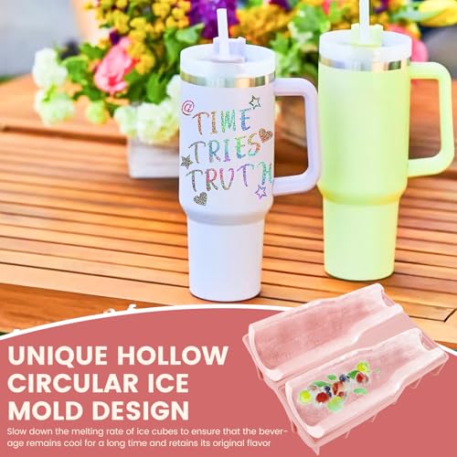 Molde para cubitos de hielo cilíndricos de silicona miniatura 3