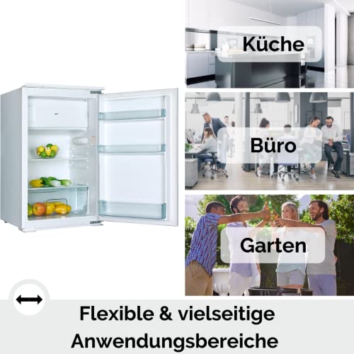 Einbaukühlschrank PKM KS120.4EB mit Gefrierfach, 88 cm Höhe