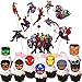 Pastel superhéroe Decoración -Tomicy 20 pcsTorta Spiderman Adornos para Pastel Vengadores Cumpleaños Tarta Decoracion para Niños Infantiles Decoraciones de Fiesta Cumpleaños