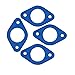 POAAOQ Burner Gasket, 2-11/16 x 1-3/4 inches, Compatible with American Range Equipment,Replacement Number Part A14039,Blue, 4-Pack