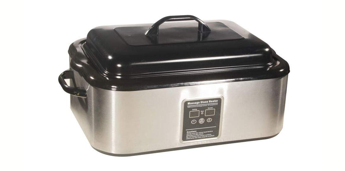 Buy Master Massage Hot Stone Heater Professional, 18 Quarts Stone