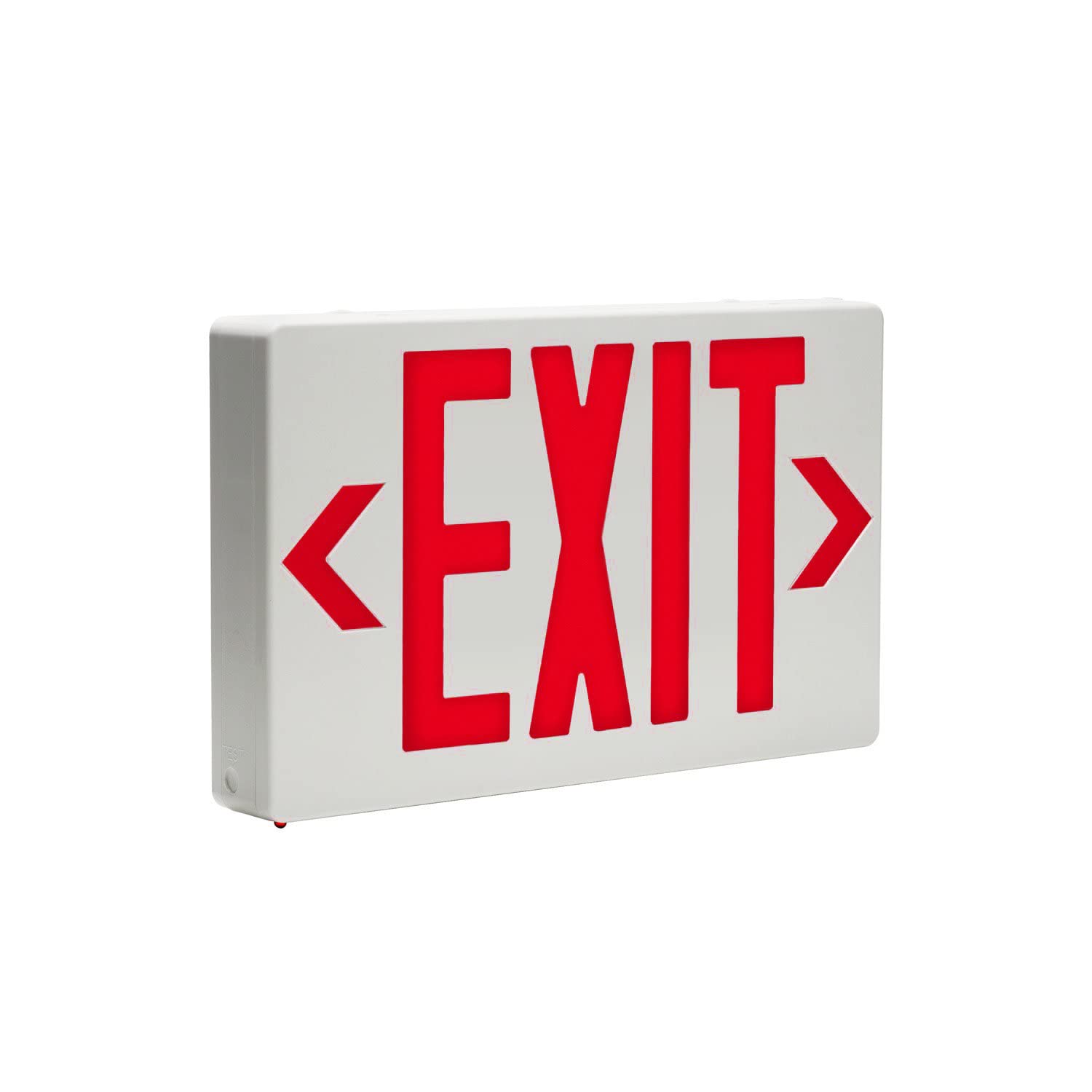 Thermoplastic Exit Sign With Single Face Configuration And Universal ...