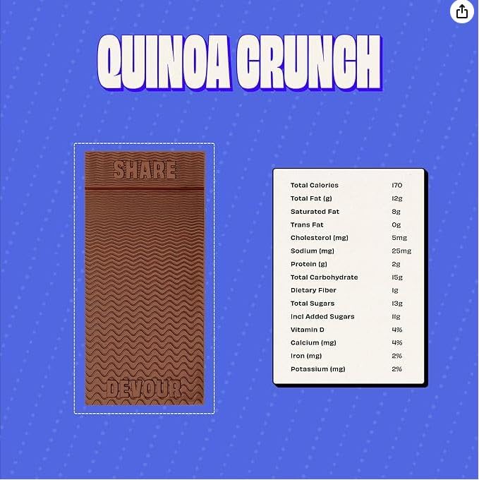 Miniatura 3 de Mr Beast Exclusivo Edición Limitada Quinoa Crunch 10 Pack