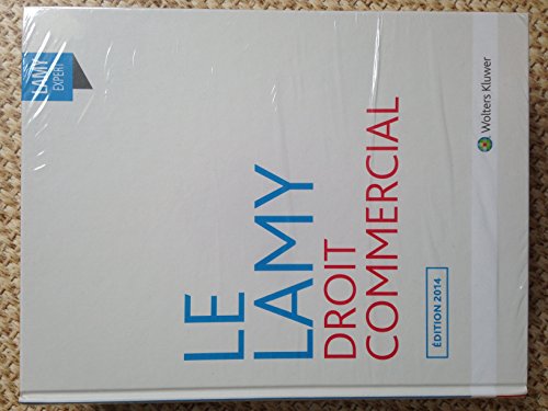 Le Lamy - Droit commercial - Edition 2014