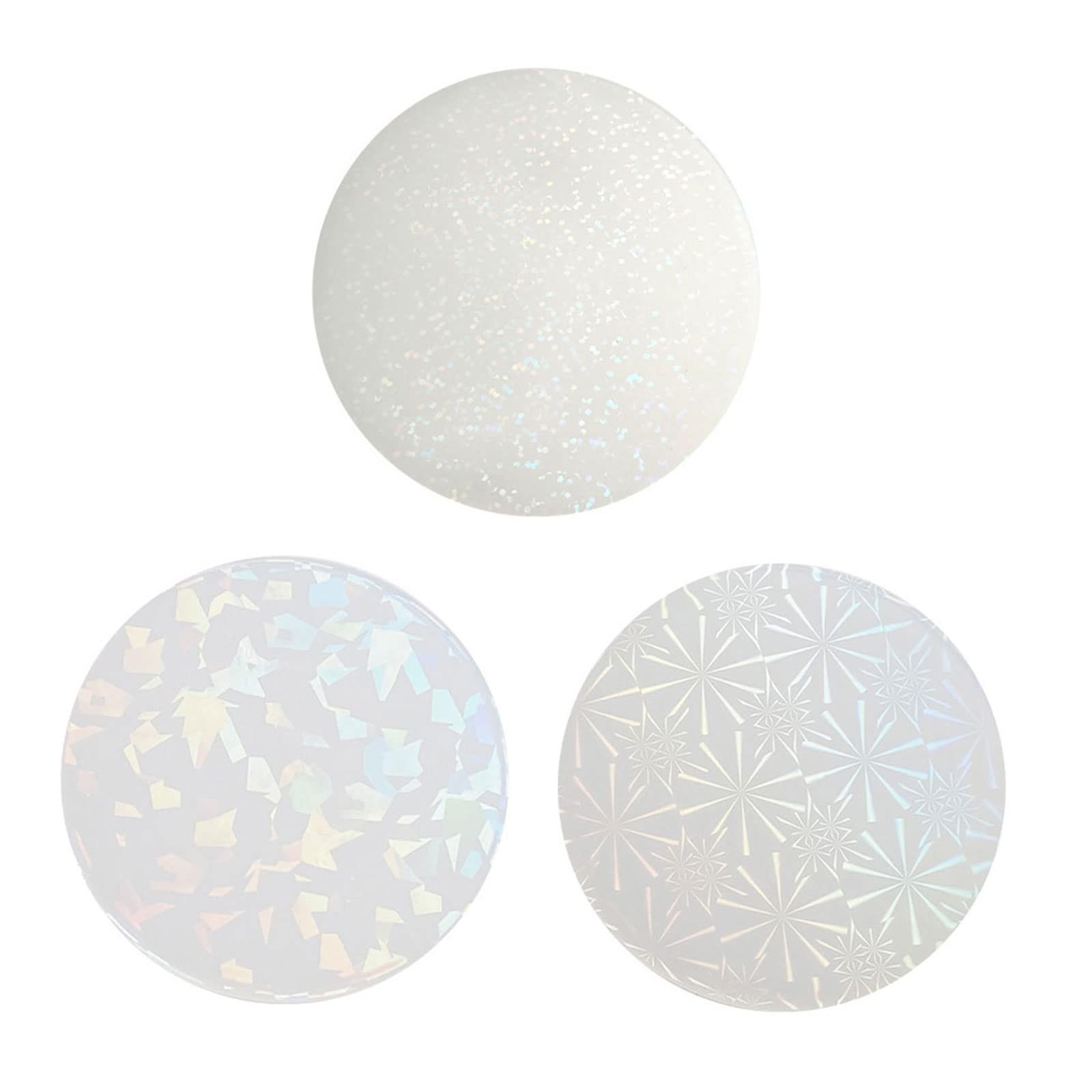 YIBOZI Silicone Mold Inserts for Epoxy Resin Casting Mould Office Home Decorations Holographic Inlay