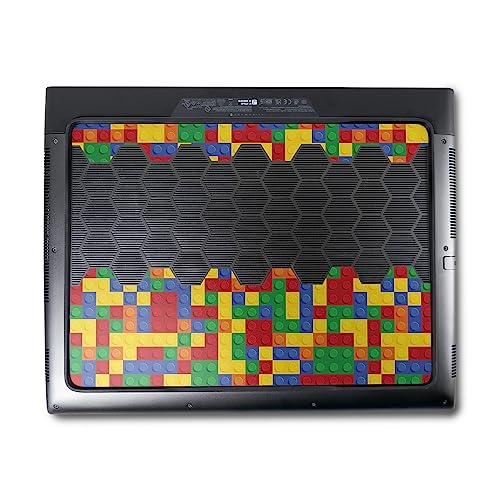 Image of MightySkins Skin Compatible with Alienware M18 R1 (2023) Full Wrap Kit - Brick by Brick | Protective, Durable, and Unique Vinyl Decal wrap Cover | Easy to Apply & Change Styles | Made in The USA
