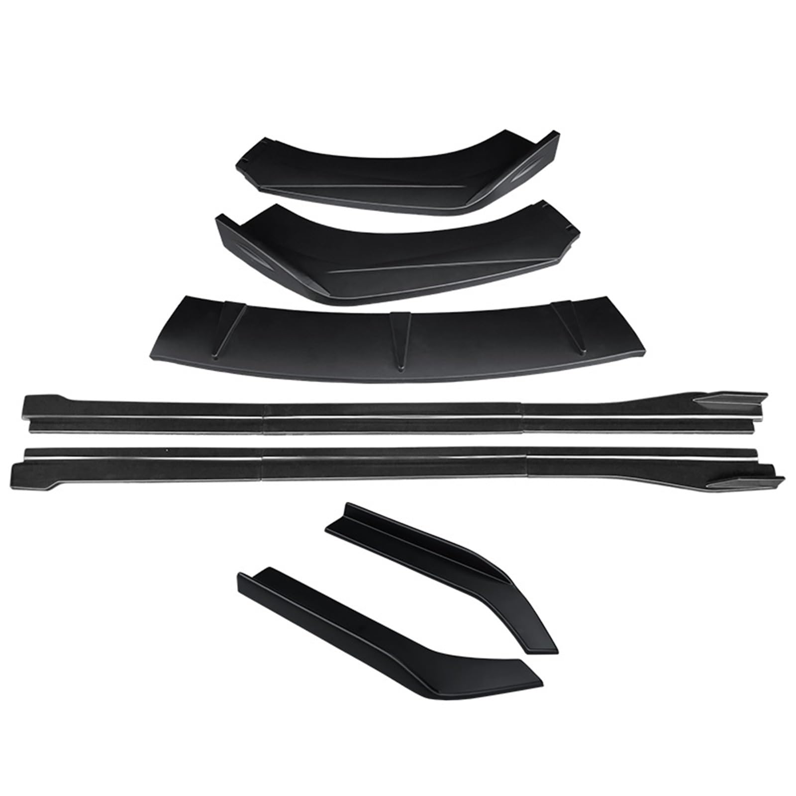 Alerón delantero negro mate para Sylphy y Sentra 2016-2022 que protege tu parachoques 8