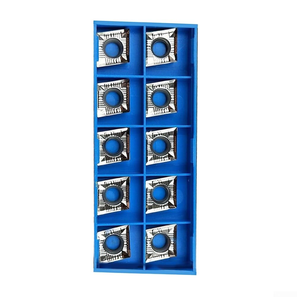 CCGT120404 Carbure pour inserts en aluminium, 10 pièces, performance optimale, inspection manuelle