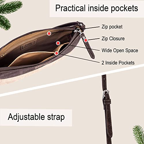 Cork Purse Women | Vegan Crossbody Bag Small Handbag Portugal Non-Leather4