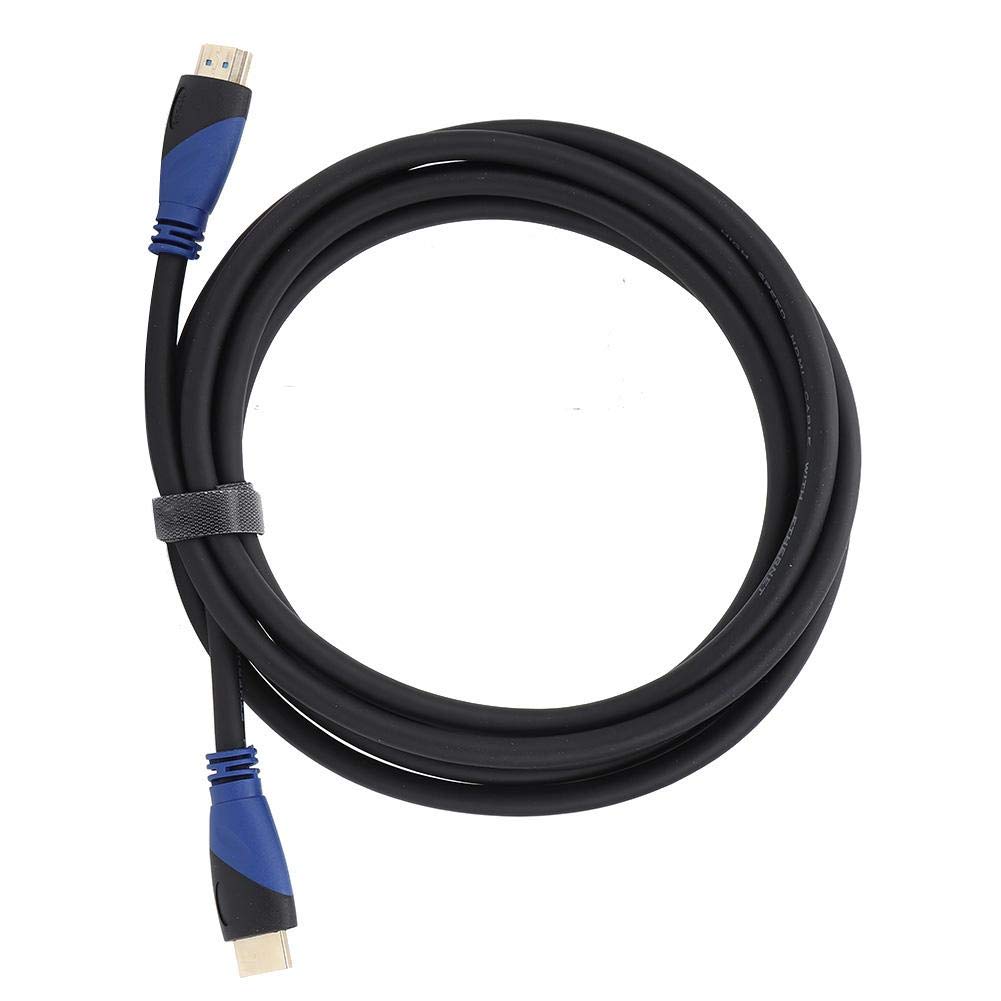 UBERSWEET® Dual Color High Definition Multimedia Cable 30AWG Pure Copper Core Wire Audio Video Accessories for Home (3m) ||