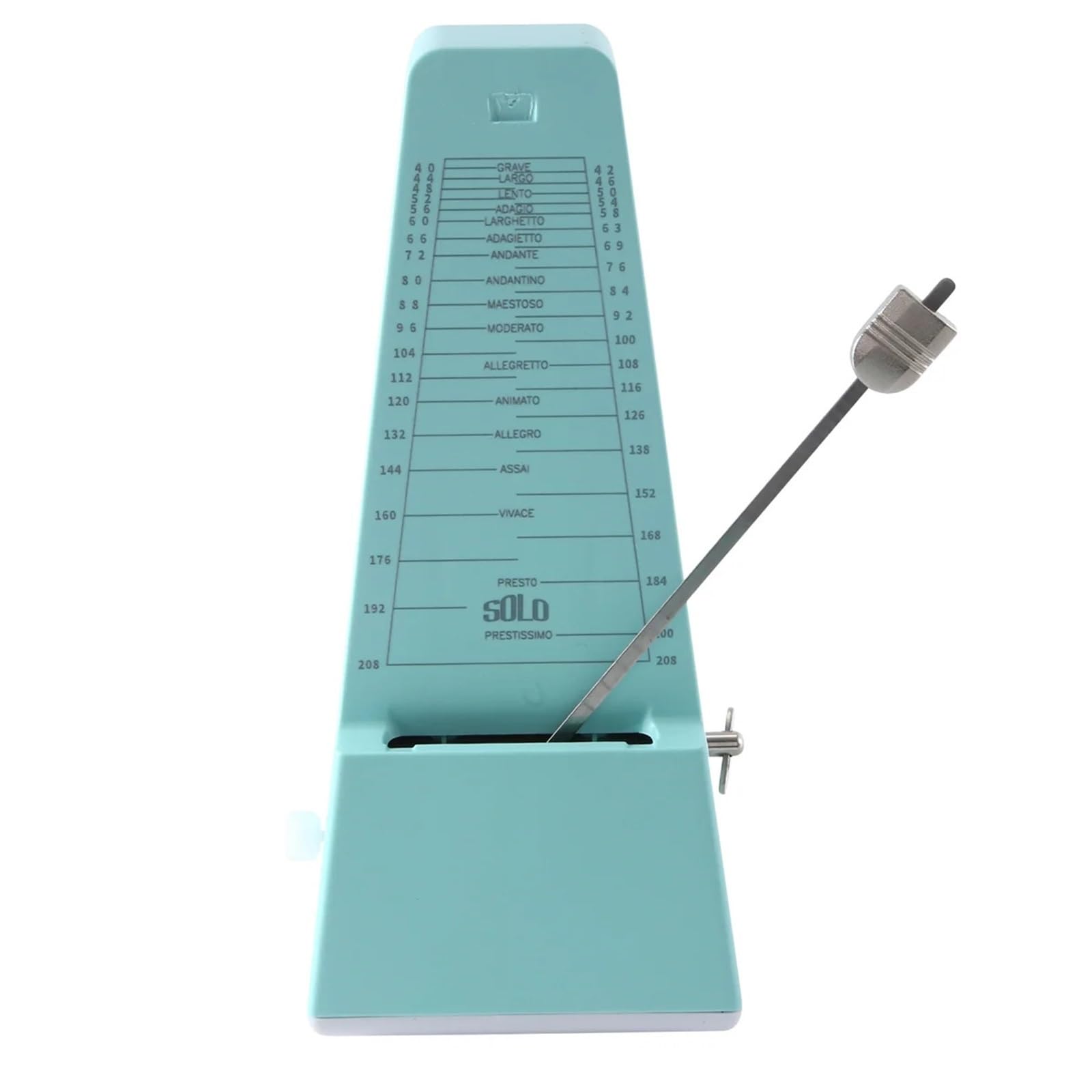 Metrónomo mecánico universal N17R S-320 for guitarra, violín y piano.