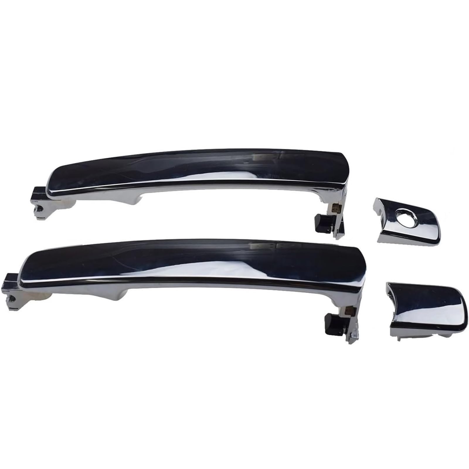 Glymzoi Car Exterior Door Handles Car Exterior Door Handle for Infiniti FX35 FX45 2003-2008 Front Rear LH RH for Chrome