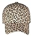 XRDSS Fashion Leopard Print Baseball Cap Cotton Embroidered Cap with Leather Bill#3