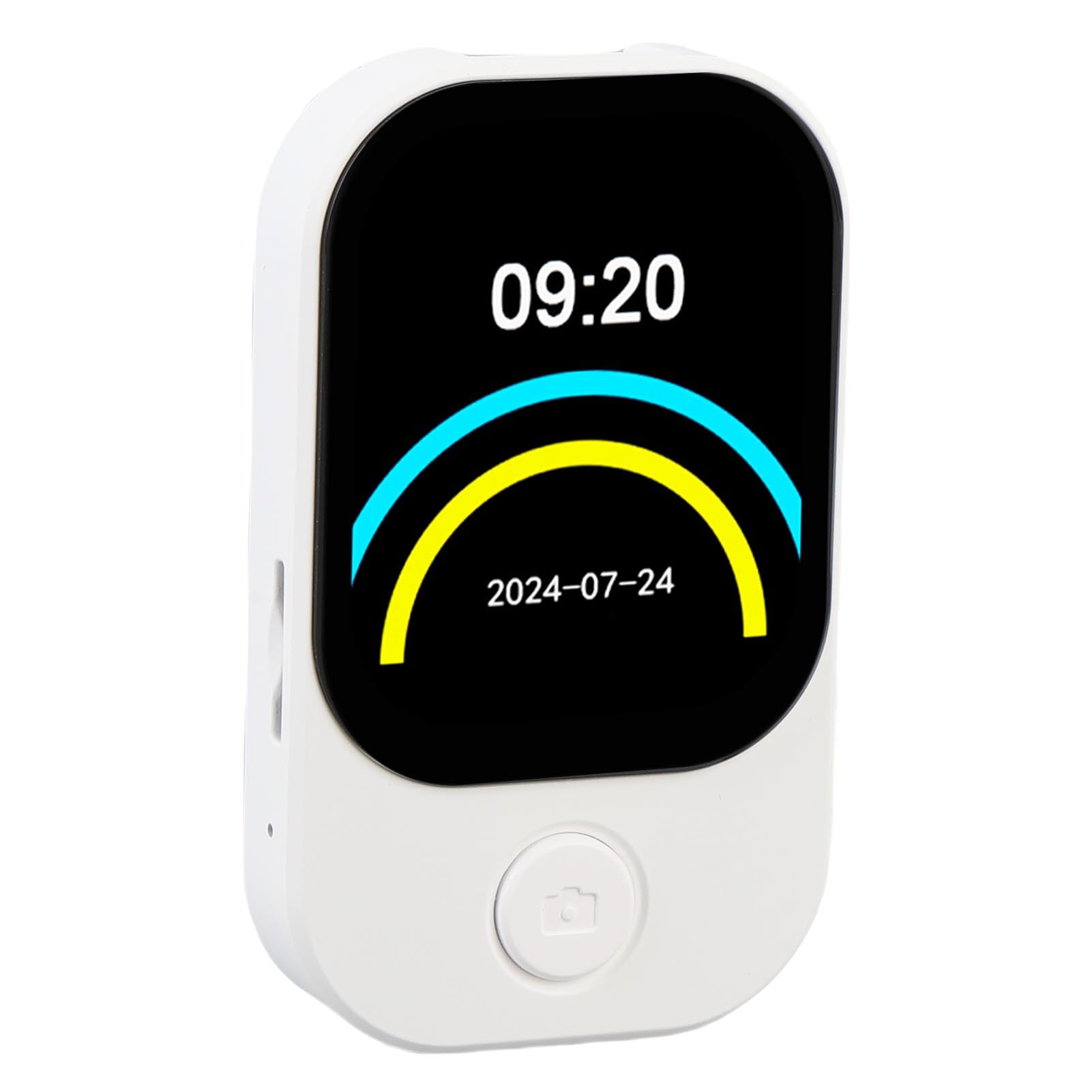 Lettore MP3 Bluetooth Compatto Bianco con Altoparlante HiFi Touchscreen per Amanti della Musica e Viaggiatori (Con scheda di memoria da 64 GB)