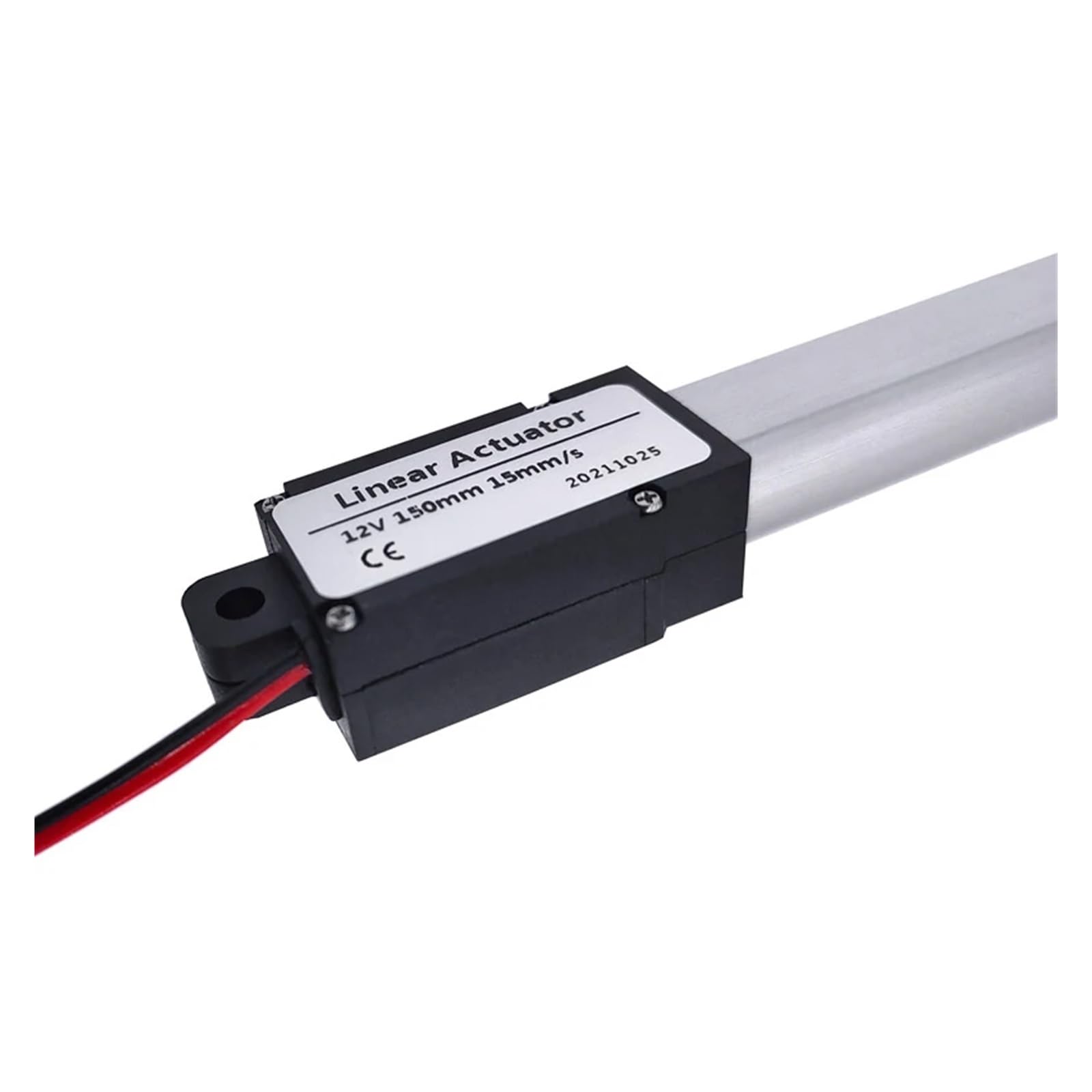 Elektryczny siłownik liniowy 30mm 50mm skoku DC 12V siłownik liniowy silnik 30N/60N/100N sterownik silnika liniowego MINI perfection(12V-50mm-60N)